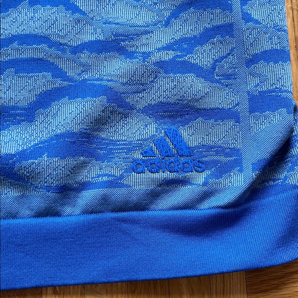 ADIDAS Primeknit Parley Tank Top Blue - Picture 3 of 6